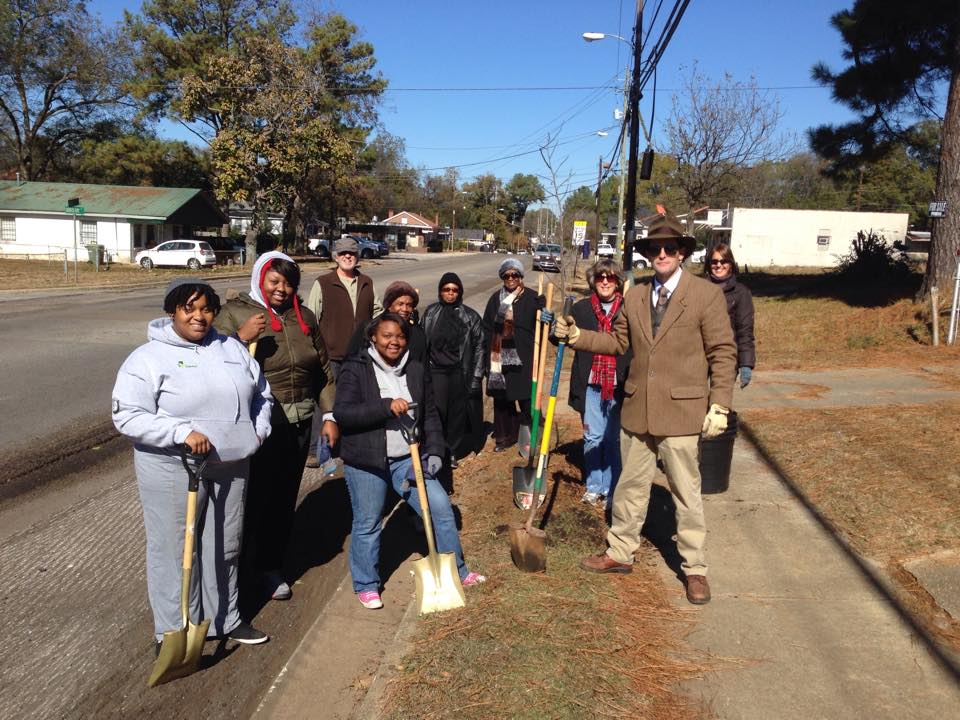 Voting Rights Trail Tree Planting - Winter 2015